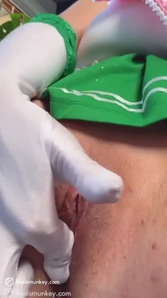 Pink Pussy TikTok Babe Making Mr Lover TikTok Trend By Touching Herself