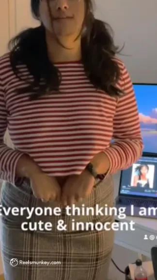 Horny Nerdy Chick Telling About Her Naughty Side With a Transformation